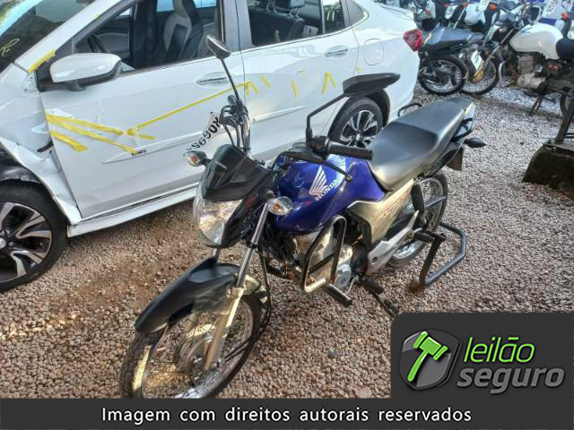 LOTE 208 - HONDA CG 160 START 2023